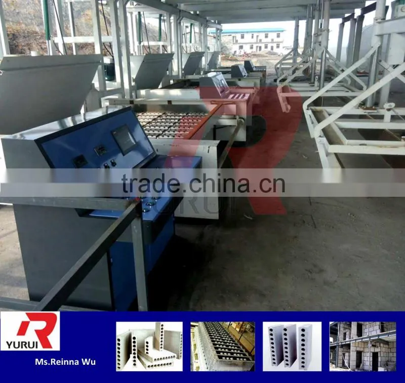 JH-GBL 20,000~300,000sqm gypsum block construction machine line /gypsum block production line