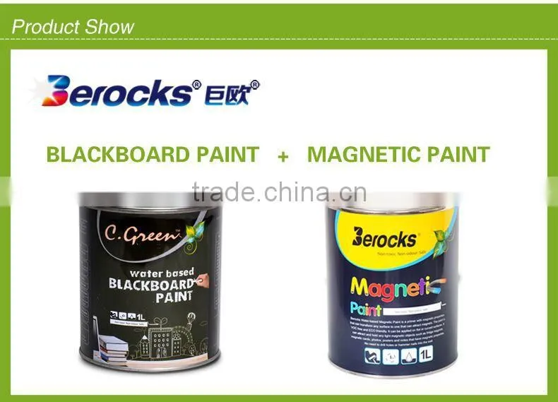 non-toxic magnetic blackboard paint/ Cheap magnetic paint Made in China