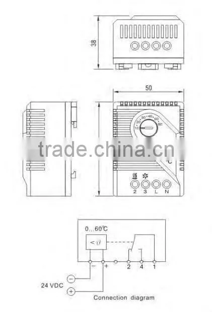 High quality thermostat digital smart thermostats 230VAC