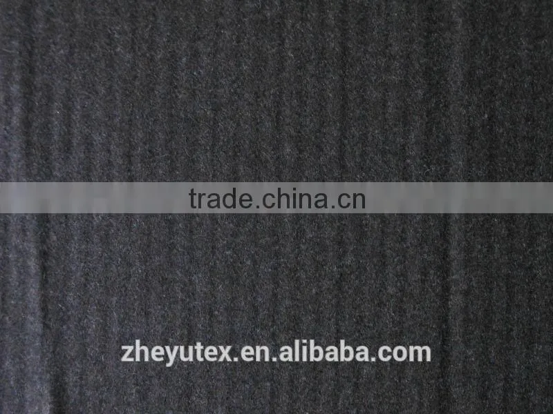 In stock flannel wool fabric with various colors