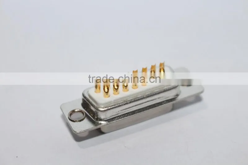 VGA connector v/t for wire female 15 pin