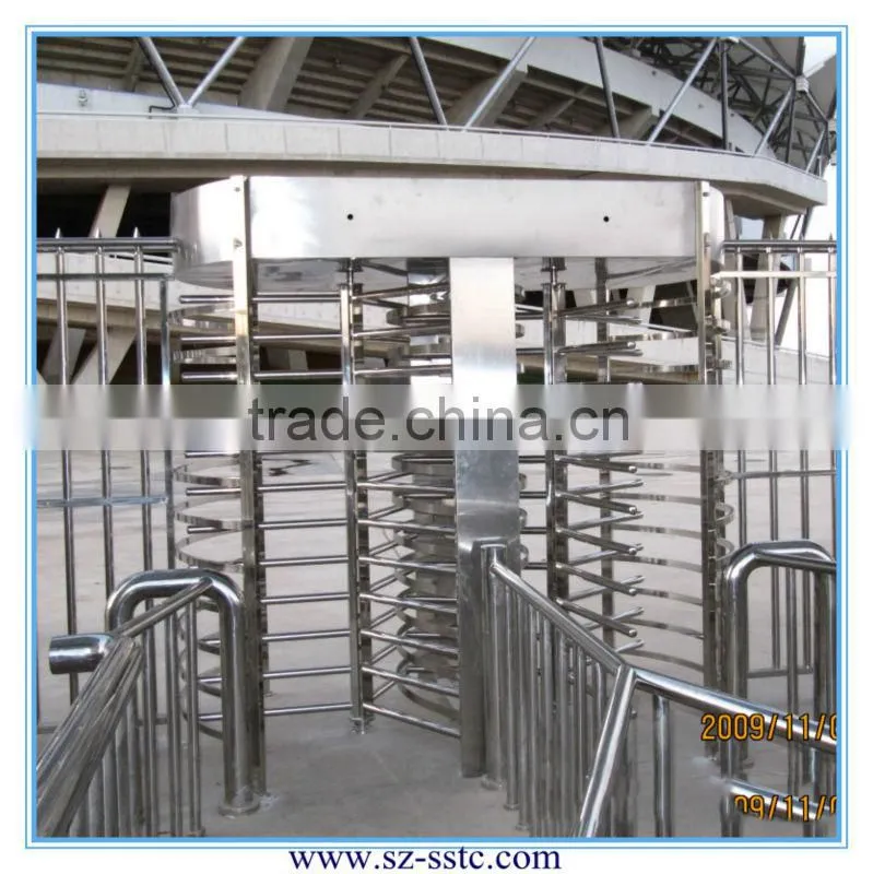 Automatic intelligent full height turnstile