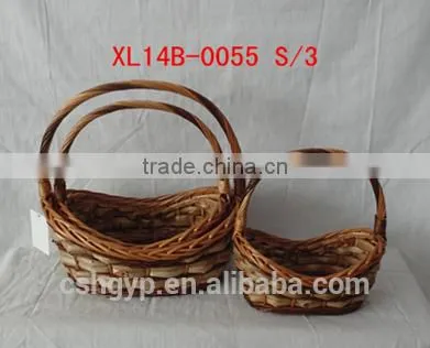 Beautiful cotton rush basket