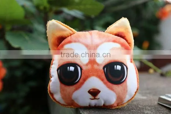 Personality Style Bear Cat-people Fabrics Girl Coin Wallet Wholesale ZTCW-0035