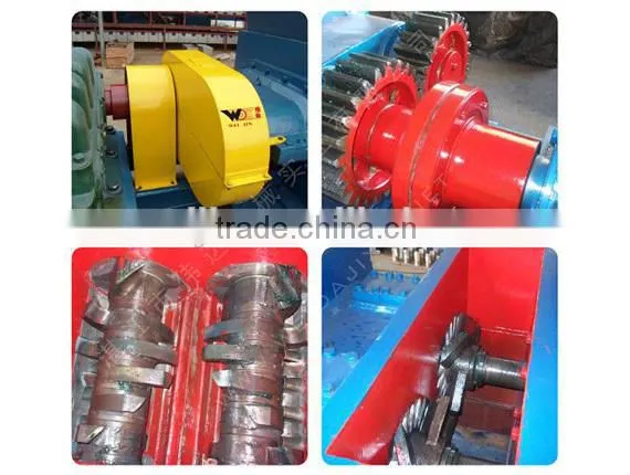 Made in China High Quality Industrial Twin Helix Breaking Crushing Cleaning Machine Low Noise