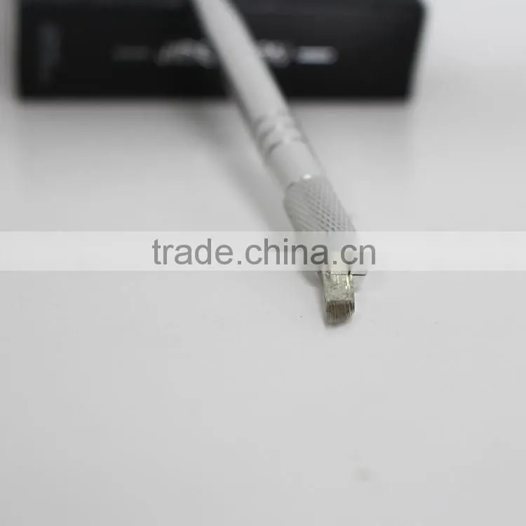 Lightweight Aluminum Manual Tattoo Pen Permanent Make up Manual PenWholesSale Microblading PMU Manual Pen