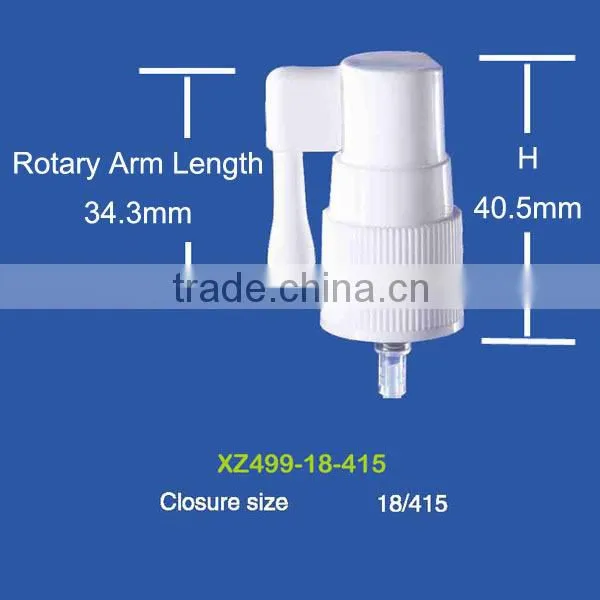 10ml HDPE Pharmaceutical Oral Spray Bottle with Long Rod Nozzle