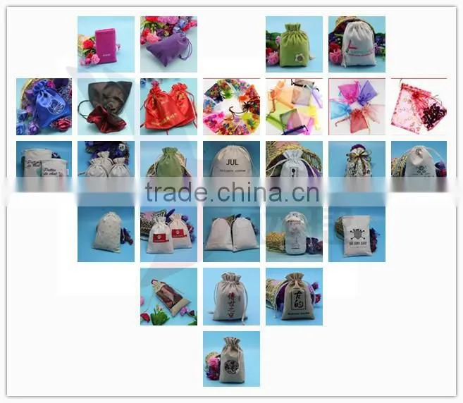 promotional 420D 210D Polyester Drawstring Bag with customzied logo printed