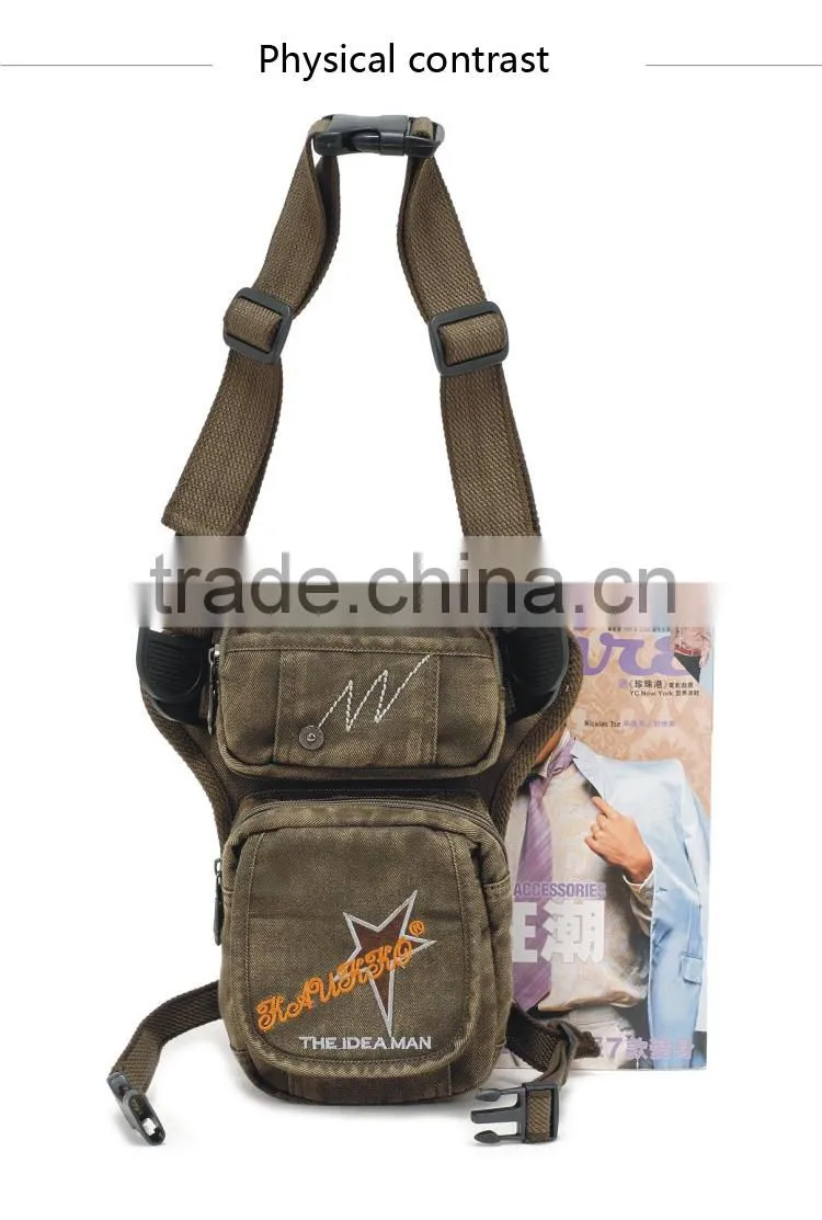 classic canvas log bag long strap durable sport bags