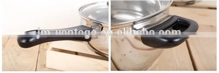 25pcs removable handles kitchen utensil accessories stainless steel palm restaurant cookware