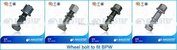 High strength auto steel m22 m32 wheel hex nut
