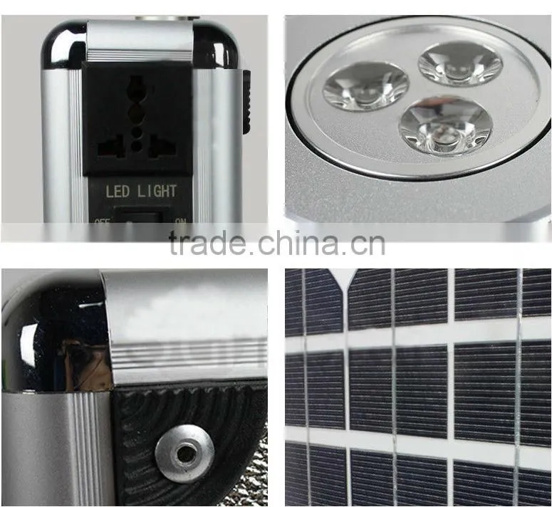 alibaba china 20W portable solar power system solar batteries