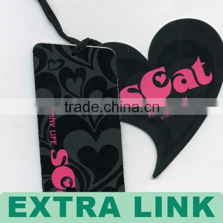 High-end Kraft Paper Printed Hangtags With Thick String (We Supply Factory Price)