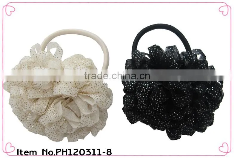 cheap black hair rubber bands elastic rubber bands
