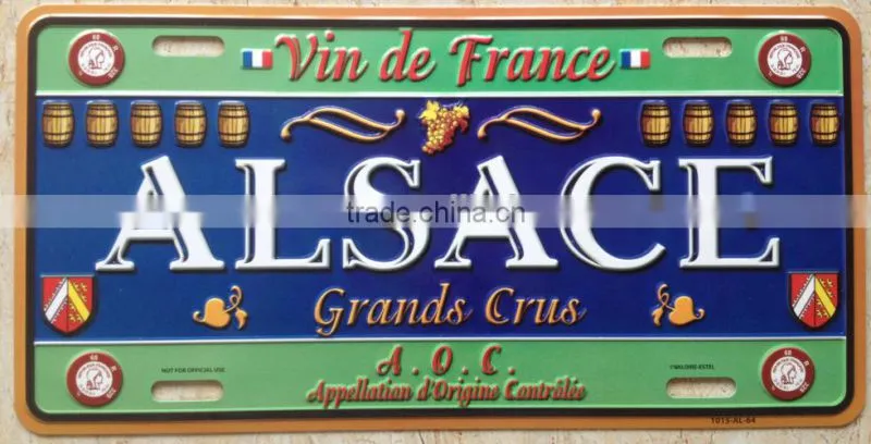 2015 wholesale vintage license plate