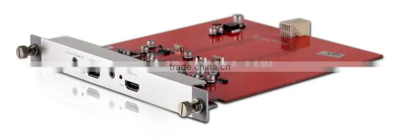 72x72 Seamless 10 Inch AV Remote Controller , Multi-format HDMI Card Matrix Switcher