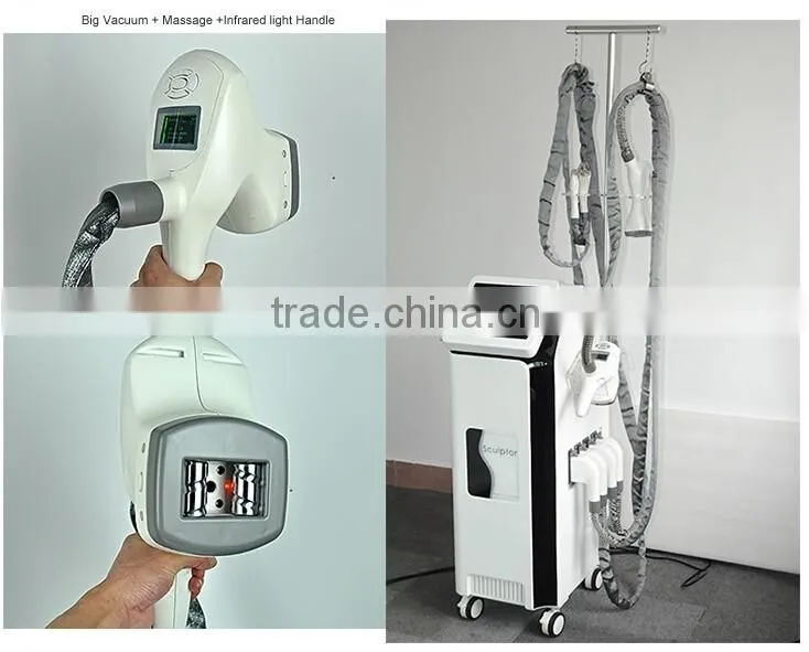 Rf Velaslim Infrared Light Therapy Vacuum Roller Velas Body Slimming Machine