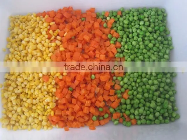 new crop frozen mixed vegetables