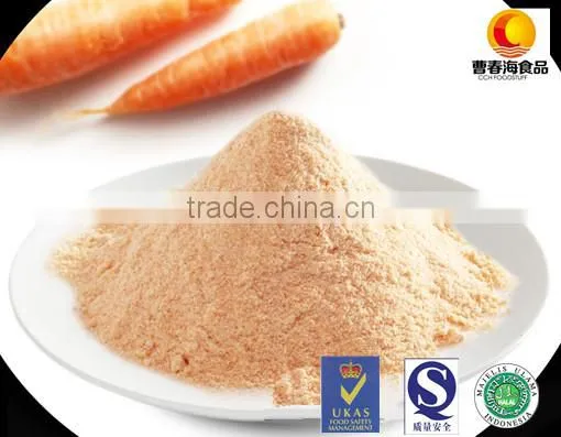 many kinds of dehydrated vegetables