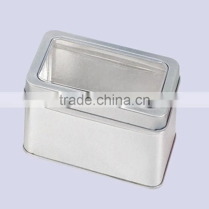 China wholesale high quality with color printing rectangular food packaging box with window