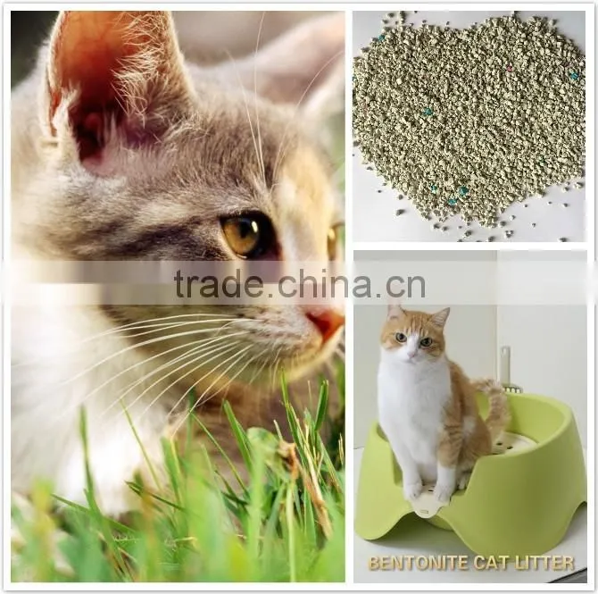 Dust Free Clumping kitty litter /Bentonite Cat litter for Pet cleaning Toilet Odor control
