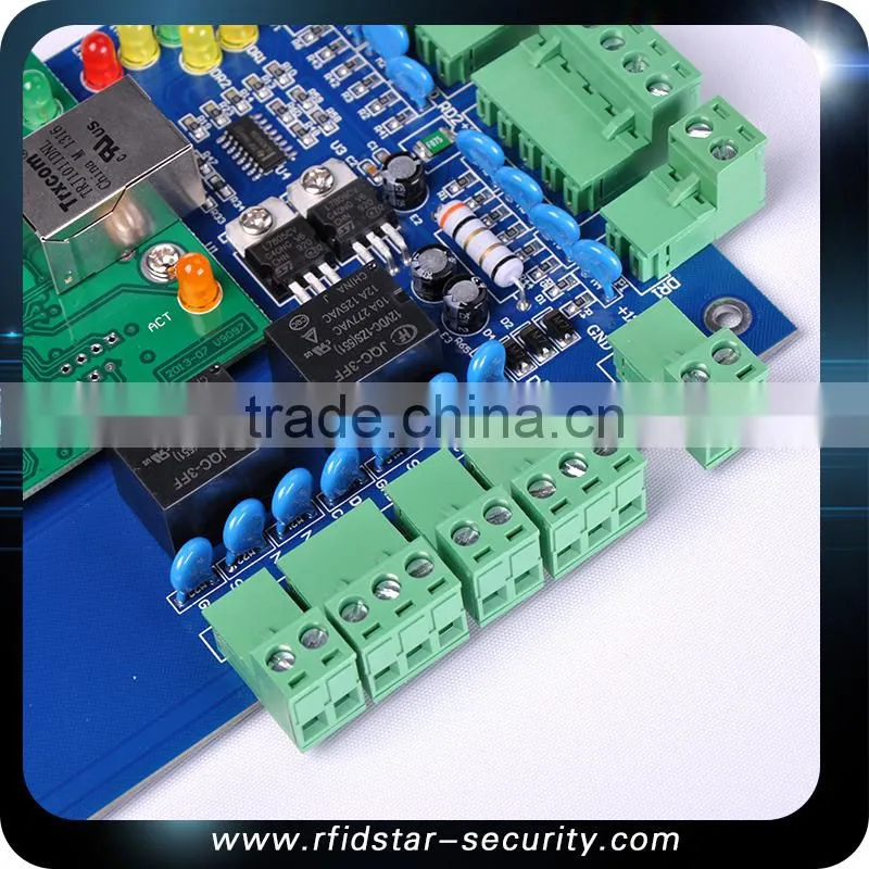 Best Selling Two Door Type TCP/IP Access Controller for Door Lock Security System
