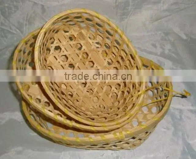 Bamboo breathable basket (rectangle)