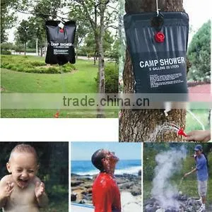 NEW useful traver tool solar heating bag 20L camp shower