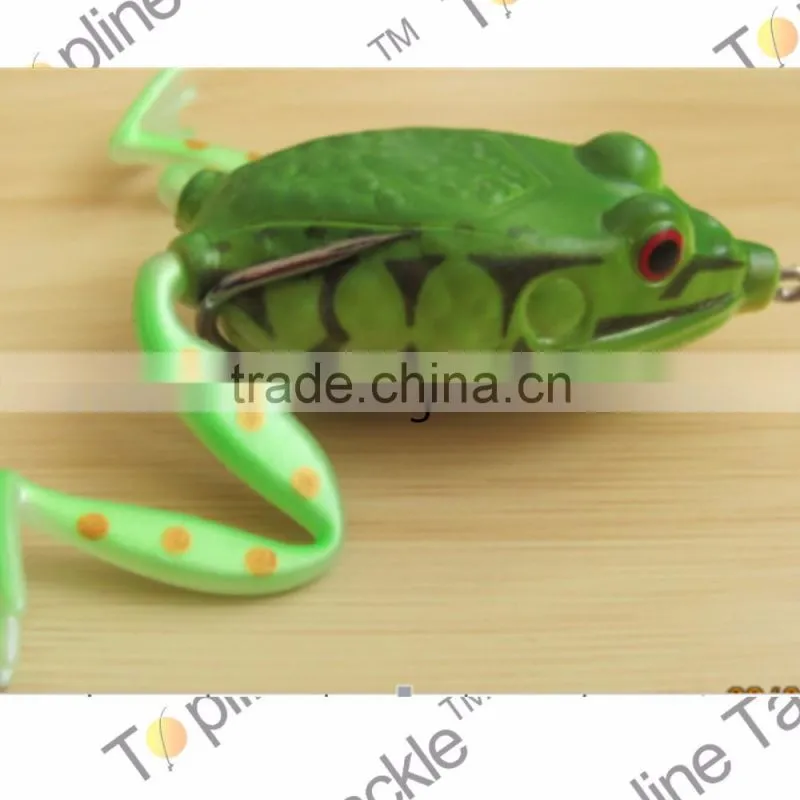 Attractive fishing frog lure with 55mm length