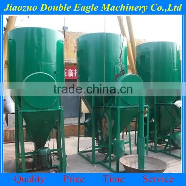 High efficient vertical shape animal feed powder mixer machine for sale
