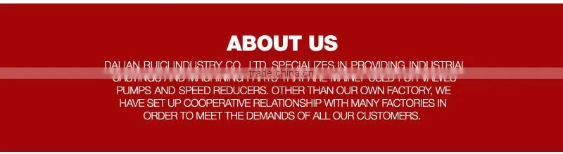 China manufacturer stainless steel material hand water pump parts