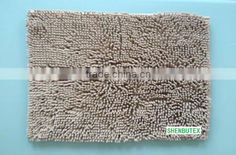 microfiber chenille door mat