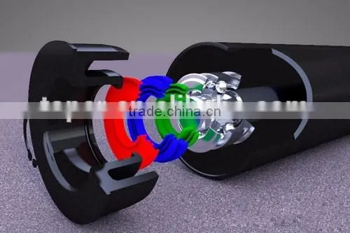 high quality metric conveyor rollers with attractive price & long distance conveyor belt roller and idler