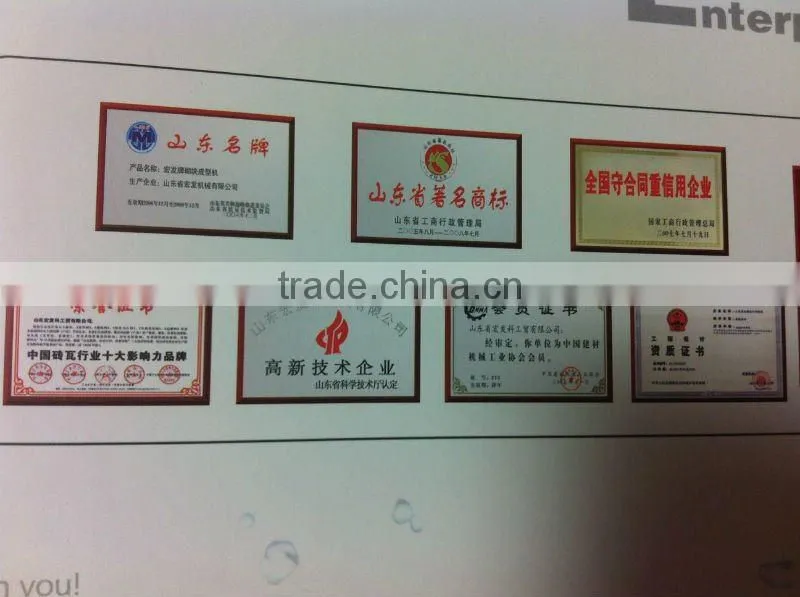 Shandong mobile flyash brick making machine,QM4-45 block machine,concrete hollow block making machine,cement brick machinery