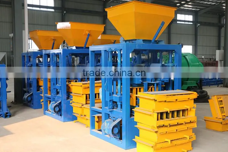 qt4-24 brick cement blcoks making machine