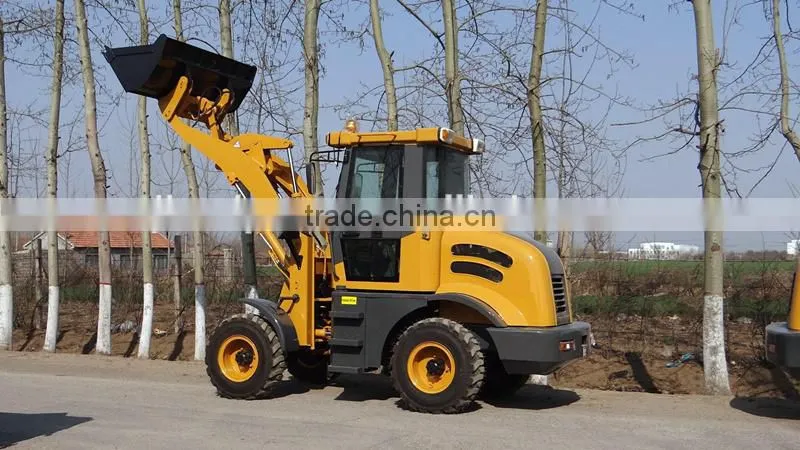 China small wheel loader JT912, ZL12F with A/C, Quick hitch and attachments