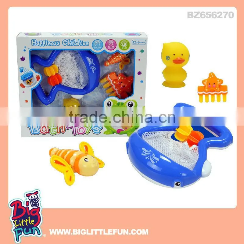 Baby toy bath toy marine stacking cup toy