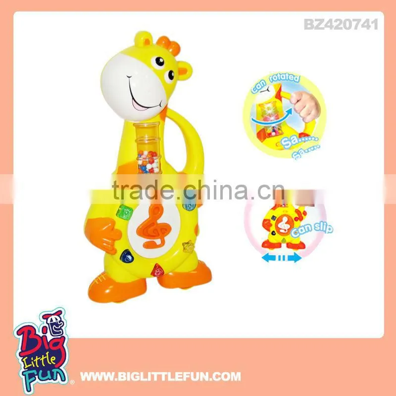 Acoustic guitar pick toy for kid to play with battery