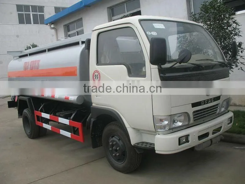 Dongfeng 5cbm fuel tanker truck,refuel truck,refueller