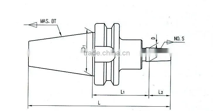 BT DRILL CHUCK ARBORS