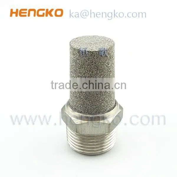 Sintered microns Porosity disc flow restrictors(laminar flow)for gas control