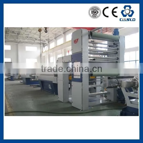 EUROPEAN STANDARD HIGH PERFORMANCE PLASTIC FLAT YARN EXTRUSION MACHINE
