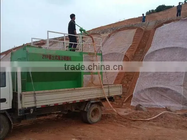 China highway slope green soil spraying machine price