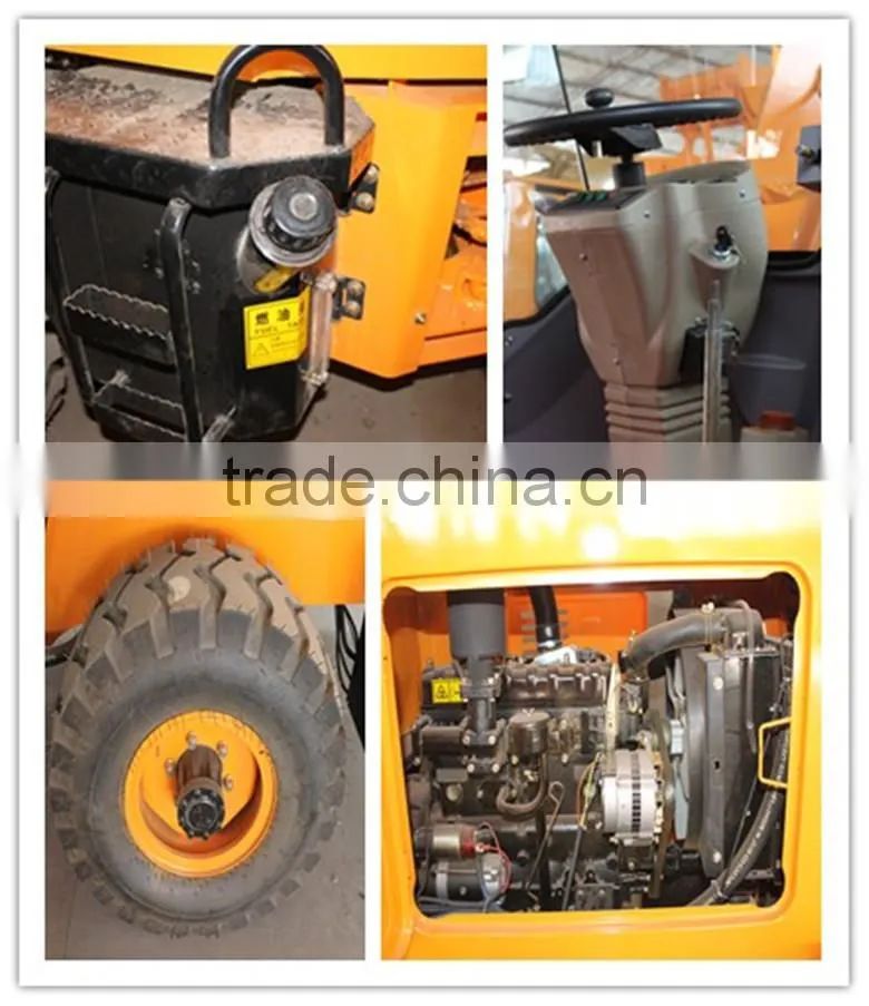 Wheel Loader ZL-35 Small Wheel Loader Weifang Diesel Engine