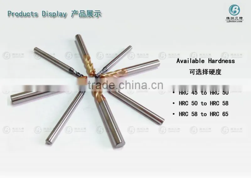 Premium Quality Tungsten Carbide Cutting Tools solid carbide mnilling cutter