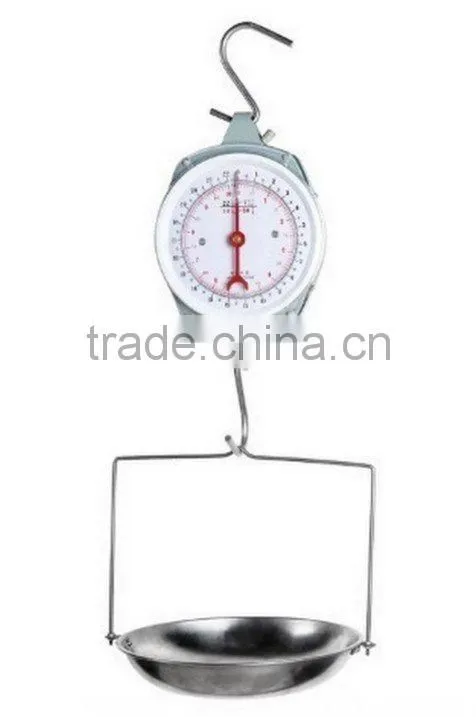 best price 25kg mechanical hanging scale/marketing scale