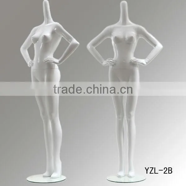 2016 newly long neck headless female mannequin