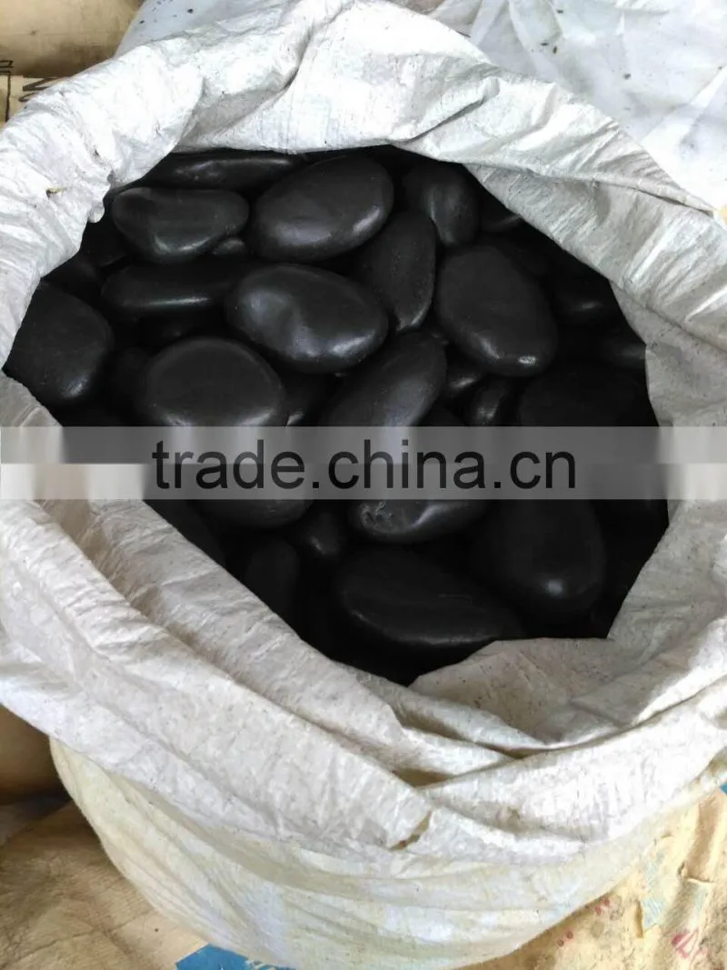 black high polished pebble on promotion