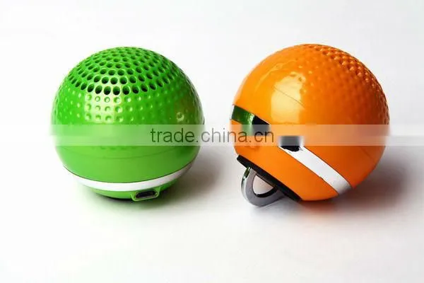 2015 portable golf ball mini wireless bluetooth speaker