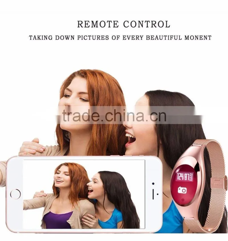 Multi-functional Smart Bracelet With Blood Pressure Monitor/Sleeping Quality Monitor/Clock/Call Reminder, Best Jewelry Bracelet